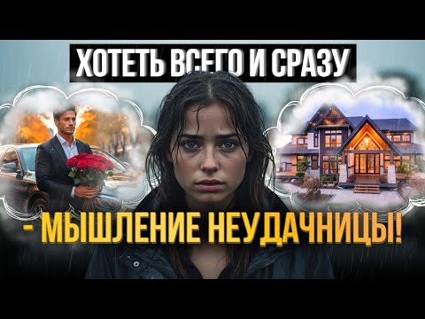 Видео: ТРИ Признака Мышления Неудачницы: Как Избавиться от Этого и Начать Жить По-настоящему