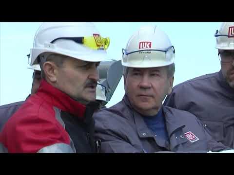 Видео: 27 04 2015 Посещение платформы Корчагина