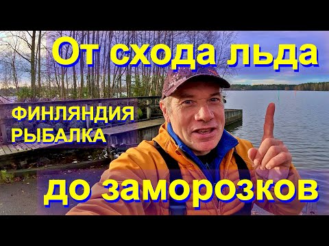 Видео: Рыбалка в Финляндии: от схода льда до заморозков