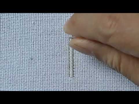 Видео: #Шорты РУЧНАЯ ВЫШИВКА ДЛЯ НАЧИНАЮЩИХ | Как сделать кайму