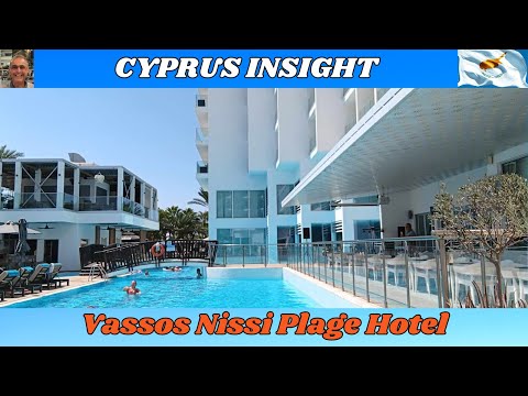 Видео: Отель Vassos Nissi Beach, Айя-Напа, Кипр - Экскурсия 2024 года.