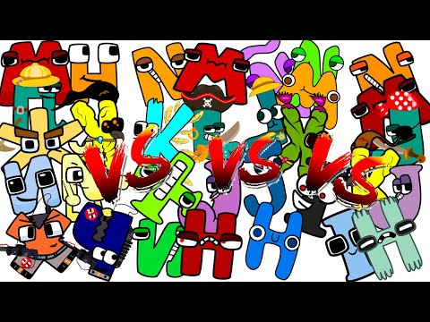 Видео: UNIFON ALPHABET LORE vs RUSSIAN ALPHABET LORE vs SPANISH & ENGLISH COMPLETE EDITION 2 (H/Х - N/Н)