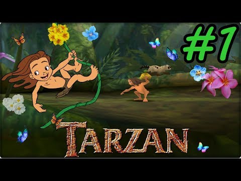 Видео: Прохождение Disney's Tarzan (Ps 1) - #1 Добро пожаловать в Джунгли!