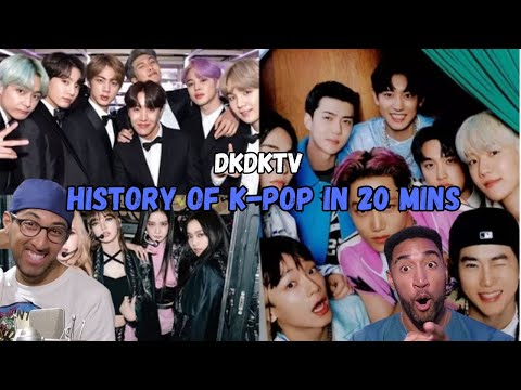 Видео: Рэперы реагируют на историю K-Pop за 20 минут (DKDKTV)