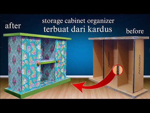 Видео: как СДЕЛАТЬ шкаф для хранения вещей из КАРТОННЫХ коробок! поделки из картона #рекомендуем #арт