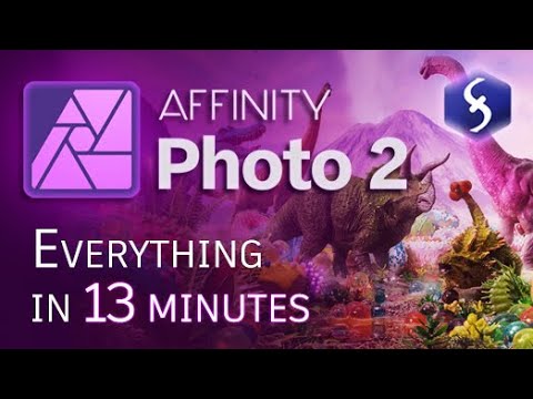 Видео: Affinity Photo 2 — Учебник для начинающих за 13 МИНУТ! [ ПОЛНЫЙ ]