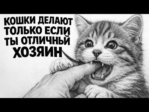 Видео: Кошки Делают ЭТО, если Живут ПОЛНОЙ ЖИЗНЬЮ! (проверь свою)