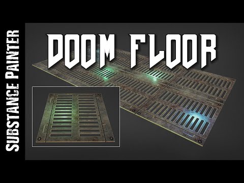Видео: БЛЕНДЕР/МАСТЕР ПО МАТЕРИАЛАМ: DOOM FLOOR