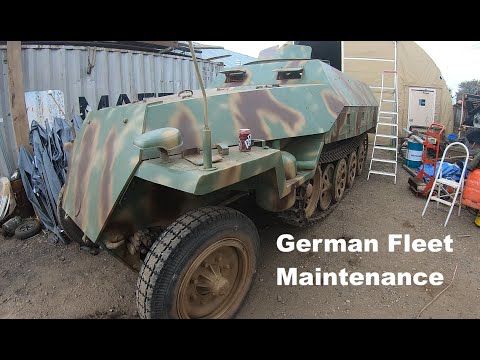 Видео: Техническое обслуживание немецкого флота, готов к съёмкам
