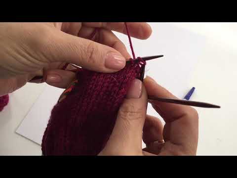 Видео: мысок носка закрытие 2 вариант