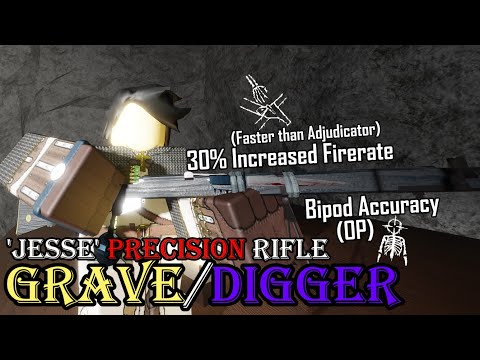 Видео: Roblox Grave/Digger - Сошки = Tryhard (Винтовка высокой точности «Джесси»/Вариант)