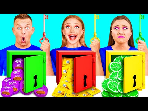 Видео: Выбери Правильный Ключ Челлендж | Крутые Творческие Лайфхаки от BaRaDa Gold Challenge