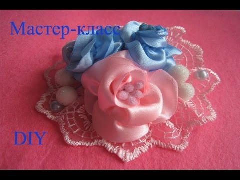 Видео: Канзаши МК. Летняя фантазия DIY