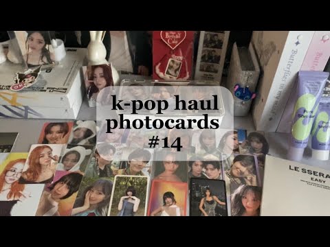 Видео: распаковка карт twice, le sserafim, aespa, boynextdoor 💖
