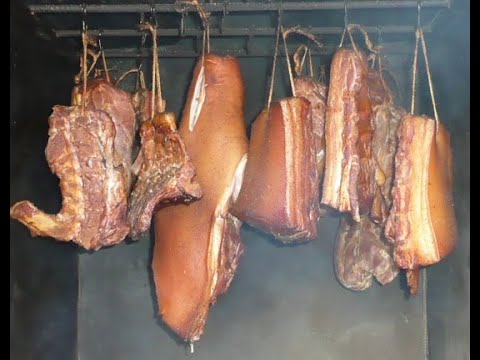 Видео: Сало и рулька холодного копчения!! Рецепт проверенный годами!! Лучший маринад для копчения!!