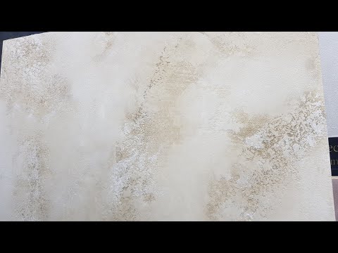 Видео: Интересный вариант👍/Декоративная штукатурка Травертин