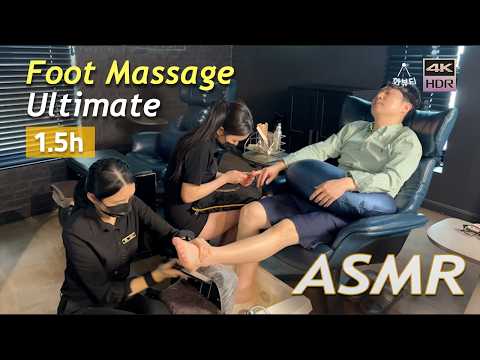 Видео: ASMR | Ultimate Foot Massage Madness! Попрощайтесь со стрессом