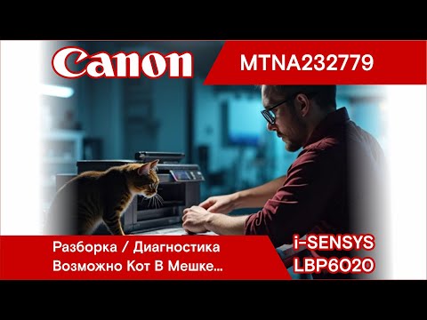 Видео: Canon i-sensys LBP6020 - Нужно ли ТО? / Разборка / Диагностика / Кот В Мешке...