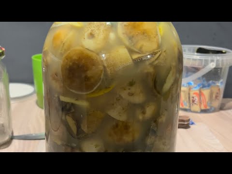 Видео: СОЛЁНЫЕ (КВАШЕНЫЕ) ПОДОСИНОВИКИ И БОРОВИКИ