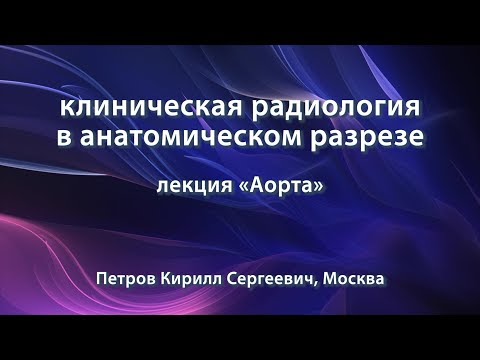 Видео: Петров К.С. – лекция «Аорта»