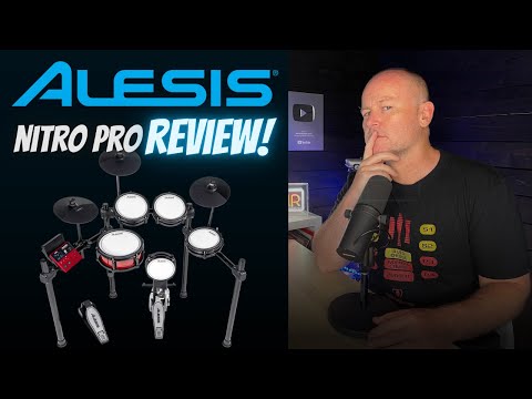 Видео: Обзоры преподавателей игры на барабанах: ALESIS NITRO PRO! 🥁
