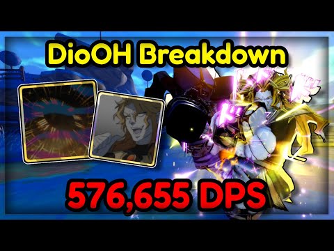 Видео: *СИЛЬНЕЙШИЙ ЮНИТ* Руководство Dio OverHeaven — пассивный анализ поломок и урона | Anime Vanguards