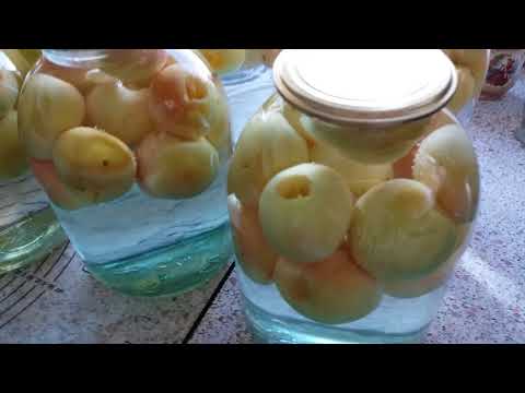 Видео: Компот из целых яблок, очень легкий!