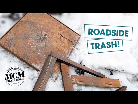 Видео: Стол «Компас» | Крупнейший конкурс MCM на YouTube | Реставрация мебели