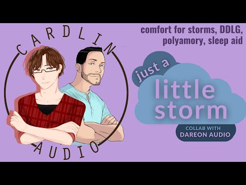 Видео: ASMR Voice: Just A Little Storm [MM4F] [Утешение для штормов] [Совместная работа с Dareon Audio]