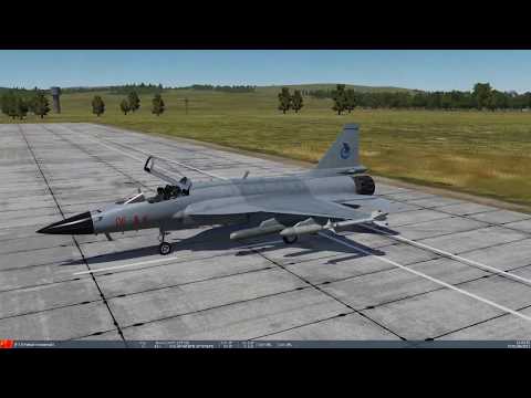 Видео: JF-17 Thunder. Первый взгляд, запуск и взлет в DCS World.