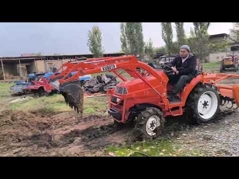 Видео: мини трактор сатылат