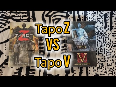 Видео: Обзор колод Таро Z (Зомби) vs Таро V (Вампир) | Основные значения и отличия #тарозомби #таровампиров