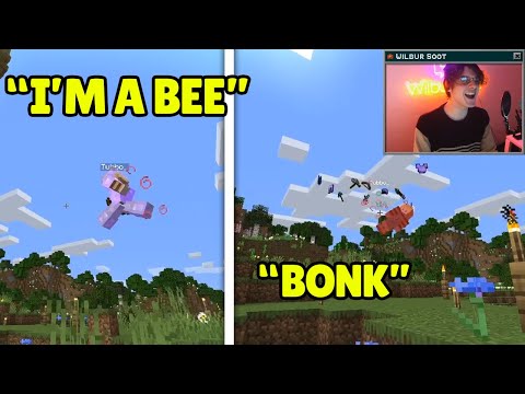 Видео: Уилбур Сут. Самые смешные и милые моменты в Origin SMP!