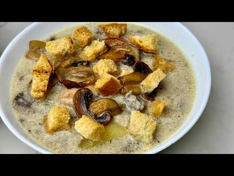 Видео: Грибной сливочный суп, ВКУСНЕЕ ЖУЛЬЕНА! Мне мало пятилитровой кастрюли!!!