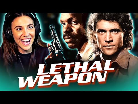 Видео: СМЕРТЕЛЬНОЕ ОРУЖИЕ (1987) Реакция на фильм с Коби ПЕРВЫЙ ПРОСМОТР