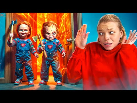 Видео: Живая Кукла ЧАКИ! Не играйте с Куклой Чаки!