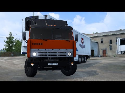 Видео: 883 / ETS 2 V1.43 / KAMAZ 5410 / короткий рейс в Бокситогорск / реальная экономика.
