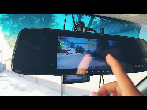 Видео: SHO ME COMBO MIRROR радар детектор 3в1 видеорегистратор
