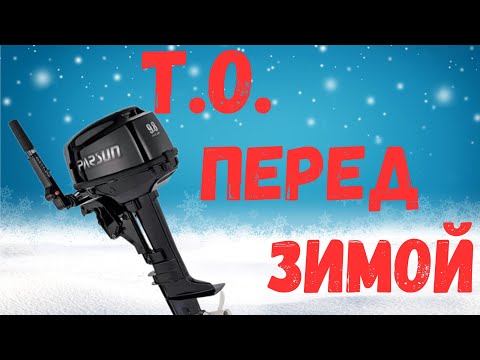 Видео: ТО  лодочного мотора перед зимой