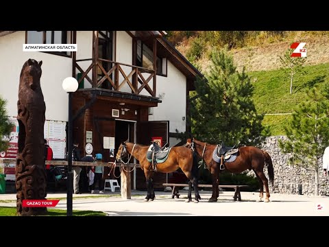 Видео: Горнолыжный курорт Oi-Qaragai. Иностранцы в восторге! | Qazaq tour