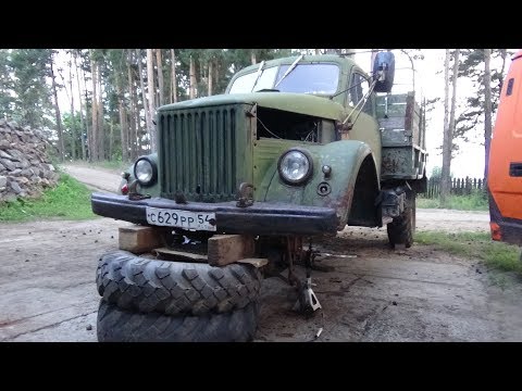 Видео: Перебираем передний мост на ГАЗ-63,часть вторая рессоры .