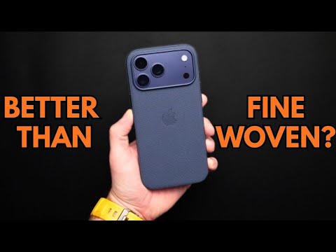 Видео: Чехол TechWoven от Apple — это совсем не то, что я ожидал… (iPhone 17 Pro Max)