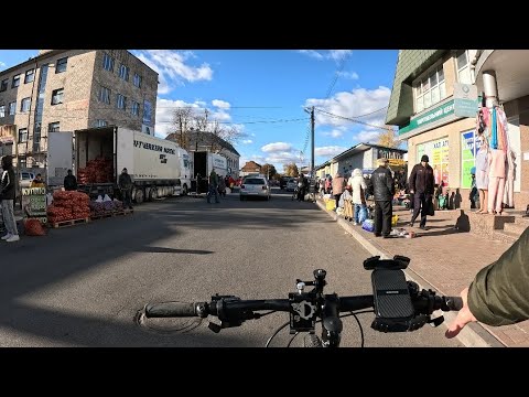 Видео: Полтава в 4К 🎥🚲 Будні міста 3.11.2024.  ч.2 #полтава #велопрогулянка