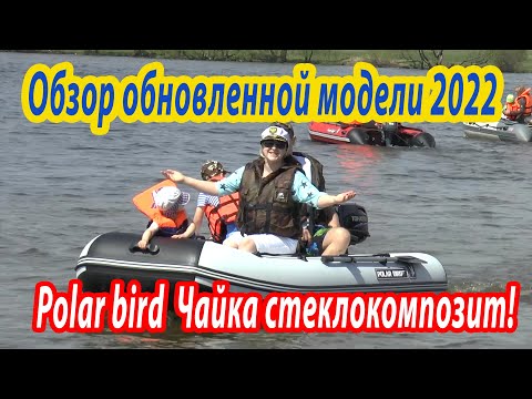Видео: Новинка 2022. Лодка ПВХ Polar bird Seagull («Чайка»), стеклокомпозит. Обзор.