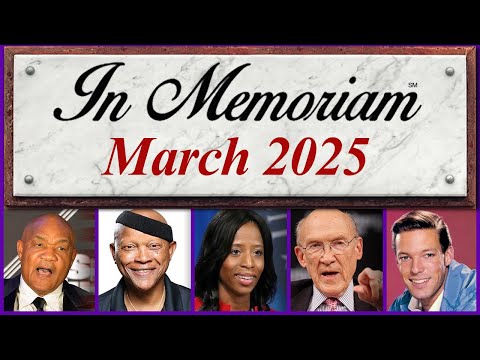 Видео: Памяти марта 2025 года: знаменитые лица, которых мы потеряли в марте 2025 года
