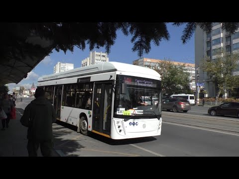 Видео: Троллейбус «Горожанин» на дорогах Ульяновска