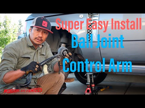 Видео: Замена шаровой опоры и верхнего рычага подвески Range Rover L322