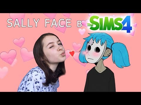 Видео: Создала себя в СИМС и ЗАМУТИЛА с САЛЛИ из SALLY FACE... / Салли Фейс в The Sims 4