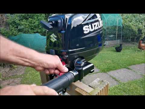 Видео: SUZUKI DF6 2022 ИЗ КОРОБКИ И С ЗАПУСКОМ