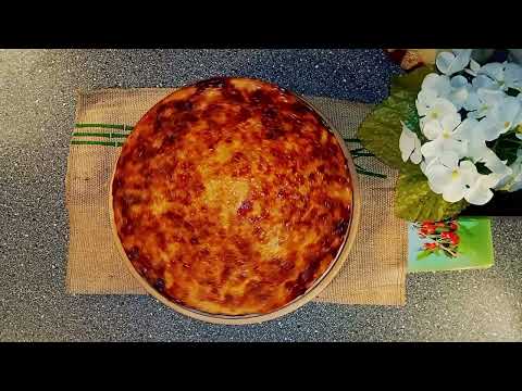 Видео: Пирог с овощами. Кабачок, картофель...